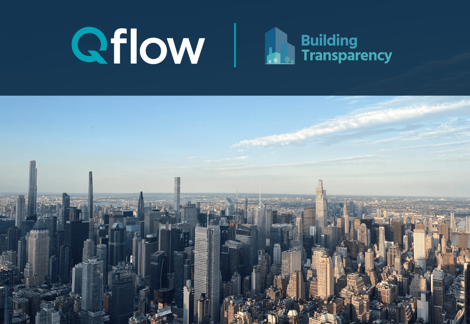 Read more about the article Qflow Launches Dynamic Integration with Building Transparency’s EC3 Tool for Real-Time As-Built Carbon Data Reporting 